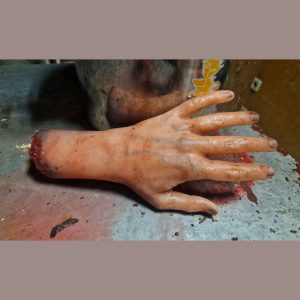 mano cortada de hombre izquierda - man severed left